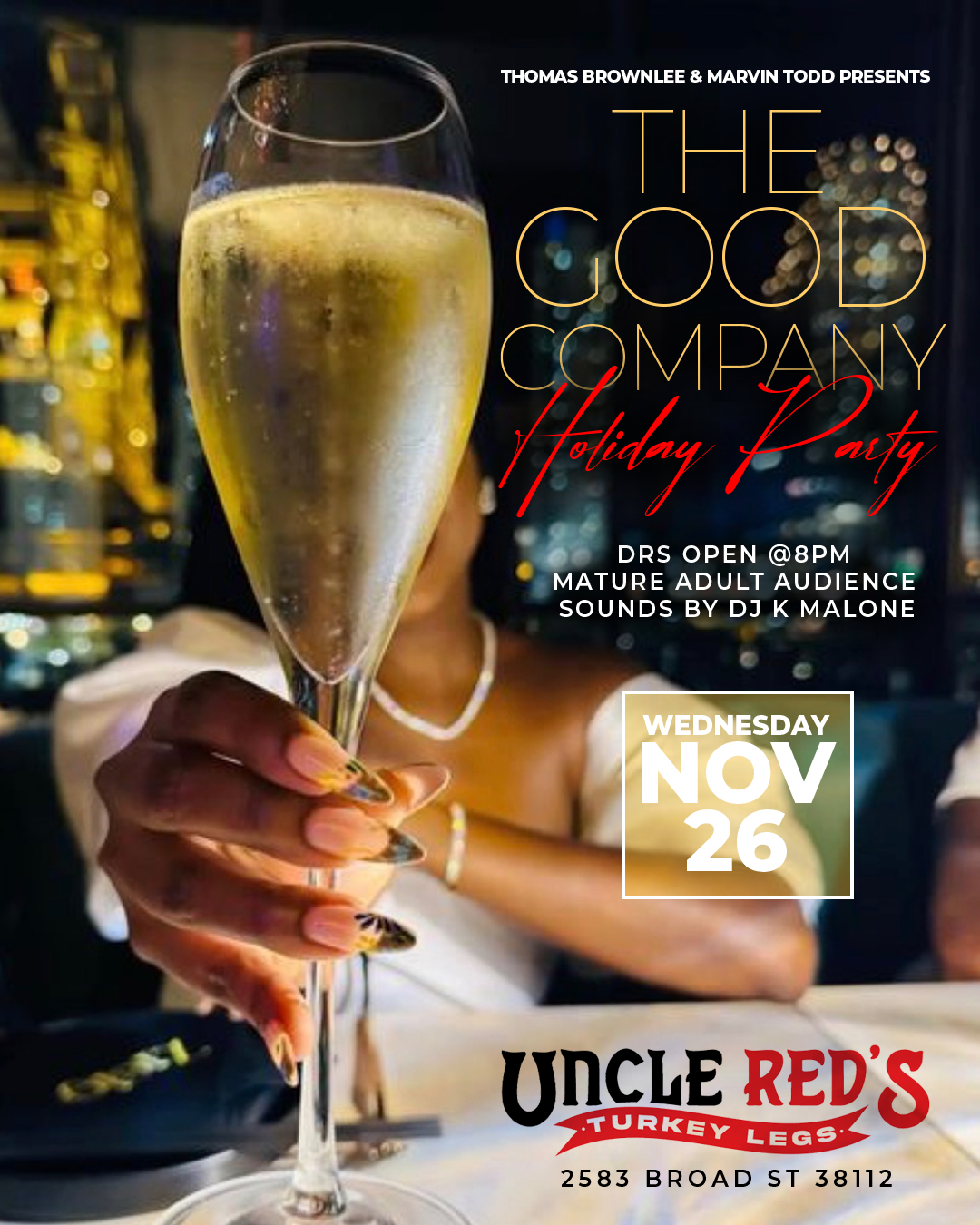 THE GOOD COMPANY: Holiday Party Tickets